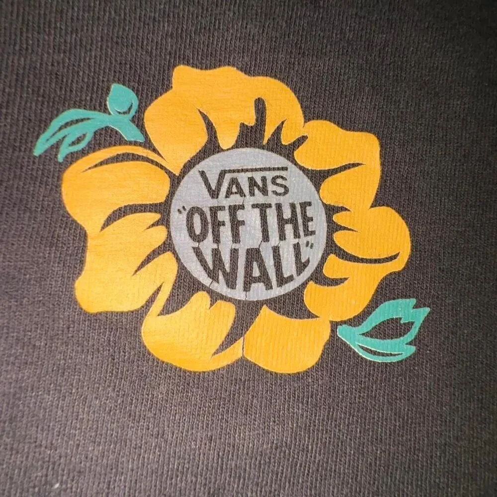 Vans Men's Black and Navy T-shirt - Picture 3 of 4